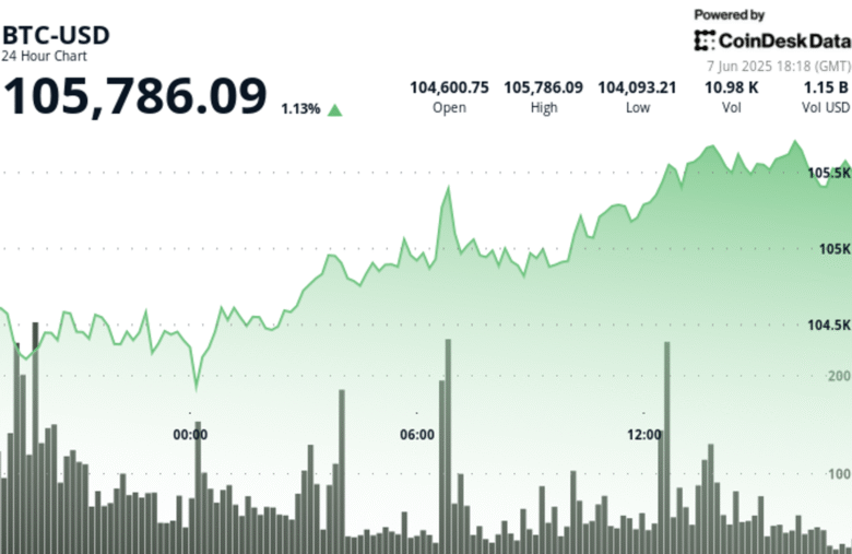 Bitcoin Holds Above $105K Despite Donald Trump’s Threats Against Elon Musk