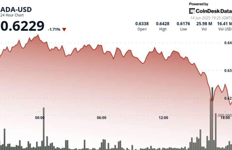 ADA Hovers Around $0.62 as New Enterprise Product Launch Offsets Whale-Driven Pressure