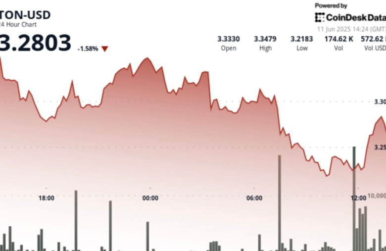 TON Slides as Sell-Off Triggers Spike in Volume With Potential Bearish Pressure Signal
